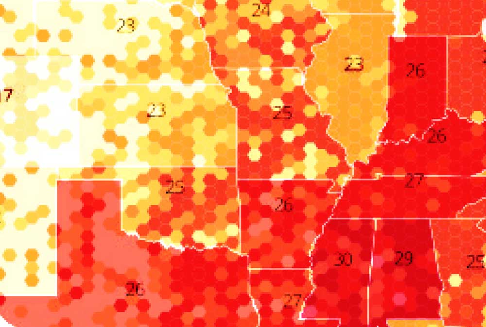 Mapping Fast Food and Obesity